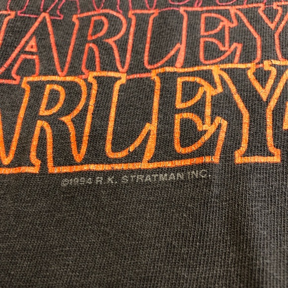 Vintage 1994 Haley Davidson Alaska T-Shirt Men’s Large - Picture 6 of 11